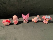 5 x Nowe Figurki anime Sanrio Hello Kitty Kuromi Cinnamoroll Urocze Kawaii
