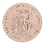 Francuskie terytorium Issów i Afarów 100 franków 1970 rok