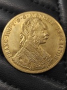 4 dukaty austriackie 1881r ciekawa moneta wykopki po zbieraczu