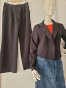 Modna kiecka pl Nowy Komplet czarny Żakiet plus spodnie Nowy !!!! Tanio !!!