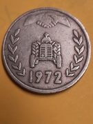 60#N  MONETA ALGIERIA 1 DINAR 1972 ROK 