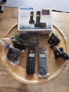 Philips D205 Duo bezprzewodowy telefon stacjonarny 