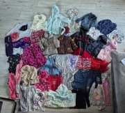 Zestaw ubrań dla dziewczynki r.92-98 ok2-3atka Ponad 55sztuk!