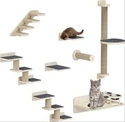 8-częściowa ścianka wspinaczkowa dla kotów