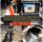 Hydraulik WUKO Wrocław, Udrażnianie Rur Przegląd Kamerą Inspekcyjną 