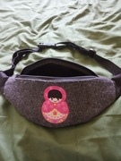 Nerka z filcu z aplikacją