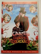 Charlie i Fabryka Czekolady reż. Tim Burton film dvd edycja dwupłytowa
