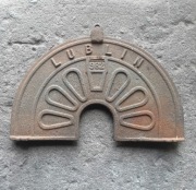 Stara żeliwna osłona ozdoba loft Lublin 