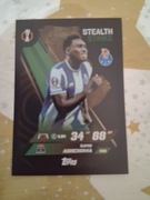 TOPPS MATCH ATTAX 2025-2026 STEALTH STRIKE SAMU AGHEHOWA FC PORTO 458