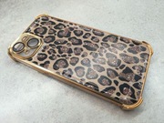 Nowe etui Iphone 15 Plus glamour złote 