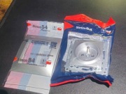 Gniazdko pojedyncze z uziemieniem Srebrny mat - DGZ1Z.01/43 Simon 54 +ramka