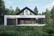 Projekt domu MODERN HOUSE 752 g1