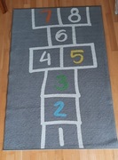 IKEA HEMMAHOS dywan pokój dziecięcy 100x160 cm