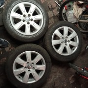 Alufelgi 3c0601025a vw passat touran caddy 16 5x112 Golf Jetta alu koła tpm