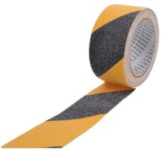 Taśma antypoślizgowa, ostrzegawcza czarno-żółta Tracon 5m x 50mm