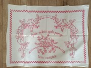 Makatka duża z czasów PRL 