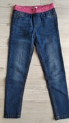Spodnie dziewczęce GIRLS r.122, pas 52-70 cm