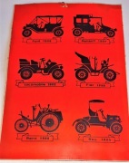 Samochody BENZ FORD FIAT REO LOCOMOBIL folia odbla