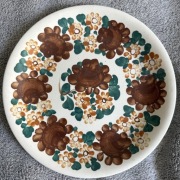 Fajans talerz Danuta Balcerzak 24cm