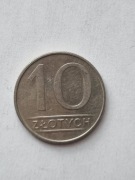 moneta 10 zł * 1987