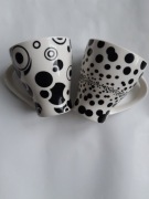 Komplet kubków ceramicznych ceramika nowoczesny design