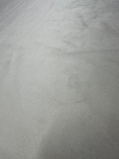 Pasek ścinek materiału tkaniny welur srebro białe złoto