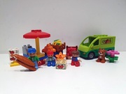 Lego DUPLO 5683 warzywniak stragan miasto kot kukurydza kasa klocki