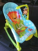 Fotelik sam. + bujaczek