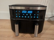 Frytkownica Domo DO537FR Frytownica Beztłuszczowa Bezolejowa 2 x 4 Litra