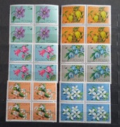 Znaczki Fi 2758 - 63 Powojniki Clematis  stan** z 1984r. czyste, czwórki