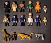 Zestaw Figurek Playmobil |Safari, Służby, Ludziki – 16 elementów