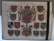 PRUSY - Herby Prowincji Królestwa Prus - Litografia - Posen