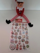 Psotny Elf on the shelf elf badly behaving