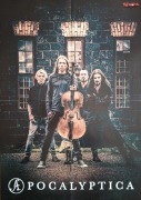 APOCALYPTICA - Duży plakat/poster z 2020 r.  - Format A2 - NOWY!