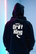 Męska Czarna Bluza M Drift King