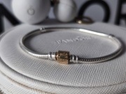 Pandora bransoletka moments złote zapięcie 599347C00 