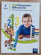 Nowy Elementarz Odkrywców. Klasa 1. Zeszyt ćwiczeń do kaligrafii matemat.