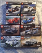 Lego speed champions FerrariF40 Porsche911 75895 Mclaren Camaro DB5 Charger