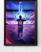 Plakat A4 kodak messi 