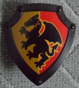 Lego duplo castle  tarcza z herbem 