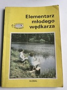 Książka pt,,Elementarz młodego wędkarza”1990 rok stan dst
