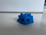 Zabawka aksolotl flexi z drukarki 3d