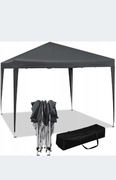 PAWILON OGRODOWY 3X3M POP-UP UV50+ WODOODPORNY CZARNY KESSER