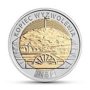 POLSKA MONETA 5 zł 2019 r. KOPIEC WYZWOLENIA  UNC