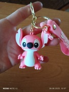 Brelok Stich różowy 