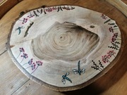 Świecznik, podstawka, rękodzieło