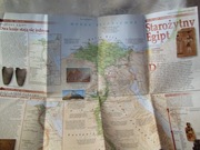 MAPA STAROŻYTNEGO EGIPTU - NATIONAL GEOGRAPHIC
