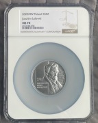 50 ZŁ - JOACHIM LELEWEL 2022 GRADING NGC MS70