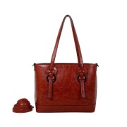 INES DeLAURE Shopperka camel A-246