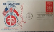 FDC z USA z autografem kongresmena Ray MADDEN (KATYŃ)